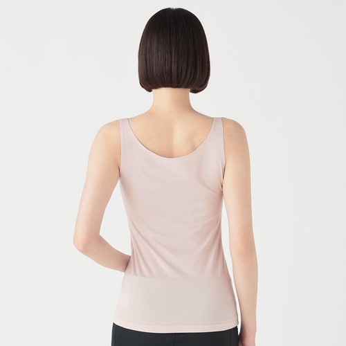 PEACE FIT(ピースフィット) SillkyFACT シームレスタンクトップ 婦人 ピンク S トップバリュ