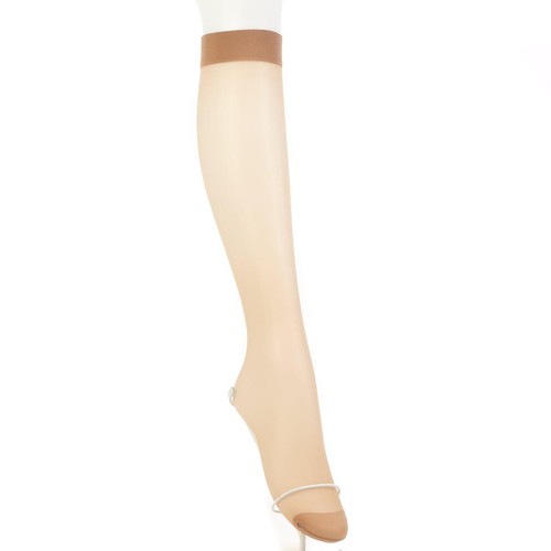 アツギ ATSUGISTOCKING 引きしめて美しく。 ひざ下 3足組 22-25cm ヌーディベージュ