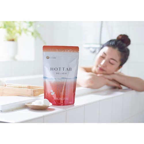 ホットタブ 薬用 HOT TAB WELLNESS 重炭酸入浴剤 15.5g x 45錠