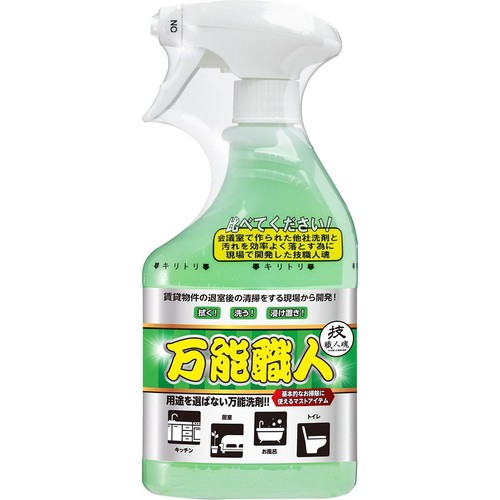 允 セサミ 住居用洗浄剤 技職人魂シリーズ 万能職人 500ml