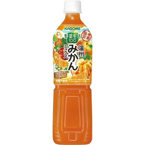 カゴメ 野菜生活100 温州みかんミックス 720ml Green Beans | グリーン