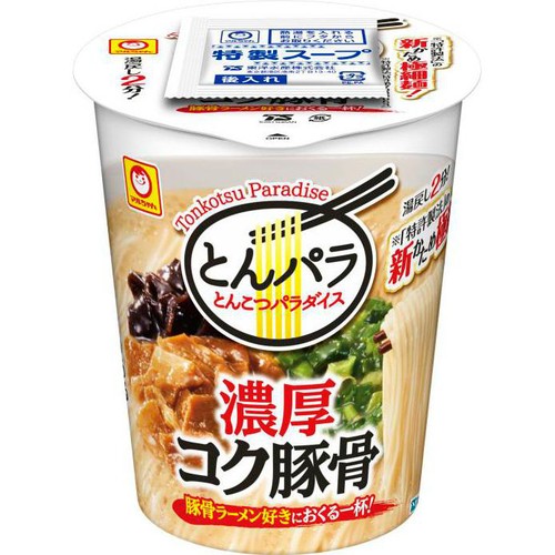 マルちゃん とんこつパラダイス 濃厚コク豚骨 99g Green Beans