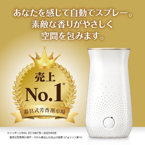 ジョンソン グレード消臭センサー&スプレーつけかえ用 バンブーハーモニー 18mL x 2個