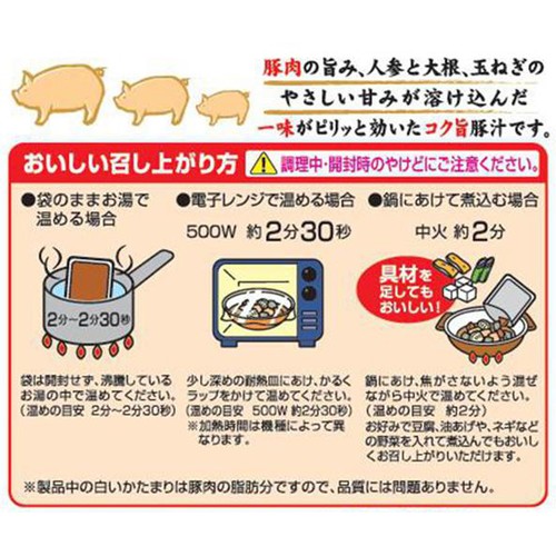 関越物産 国産豚のとん汁 360g