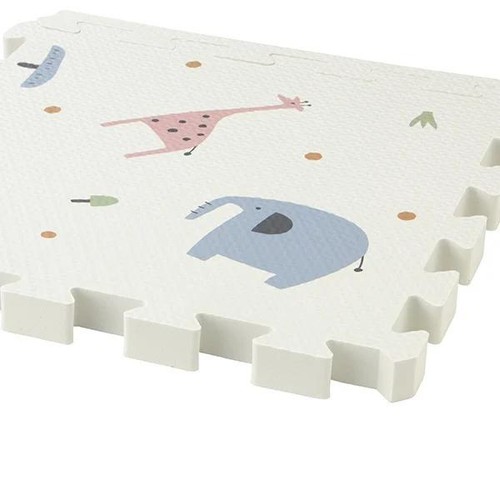 防音・抗菌ジョイントマット(厚さ2cm) 30 x 30cm 9枚入り 動物柄 ホームコーディ