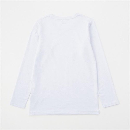 PEACE FIT(ピースフィット) WARM 厚地 長袖丸首シャツ 男の子 ブラック 100cm トップバリュ