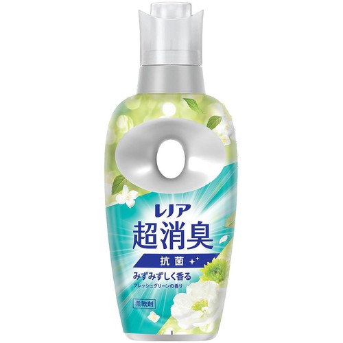 P&G レノア 超消臭 みずみずしく香るフレッシュグリーンの香り 本体 柔軟剤 475mL