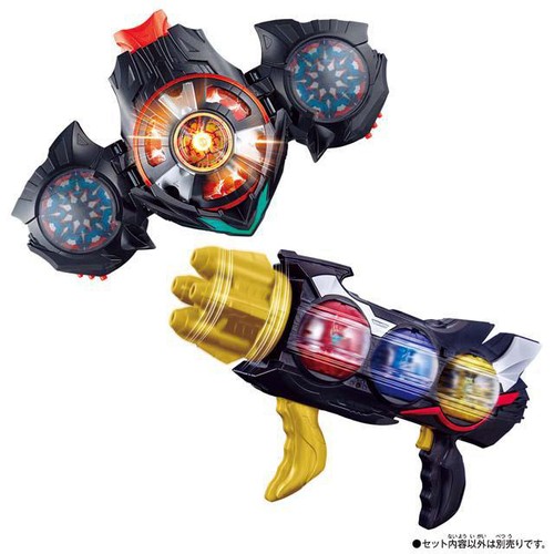 バンダイ 仮面ライダーゼッツ DXトリプルゼッツァー&デュアルメアカプセムセット 3才以上