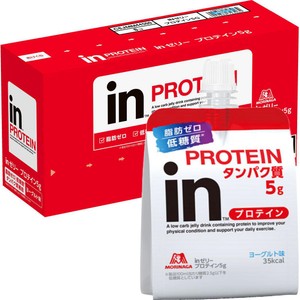 森永製菓 inゼリー プロテイン ヨーグルト味 6個入 Green Beans