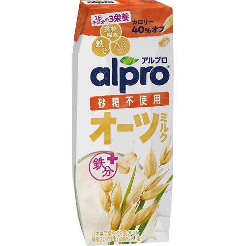 ダノン オーツミルク 砂糖不使用 250ml