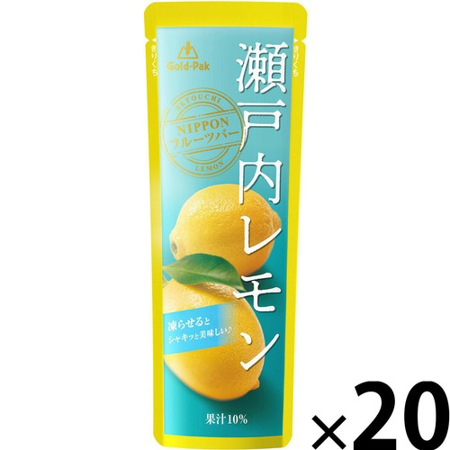 ゴールドパック 瀬戸内レモン 1ケース 80g x 20袋