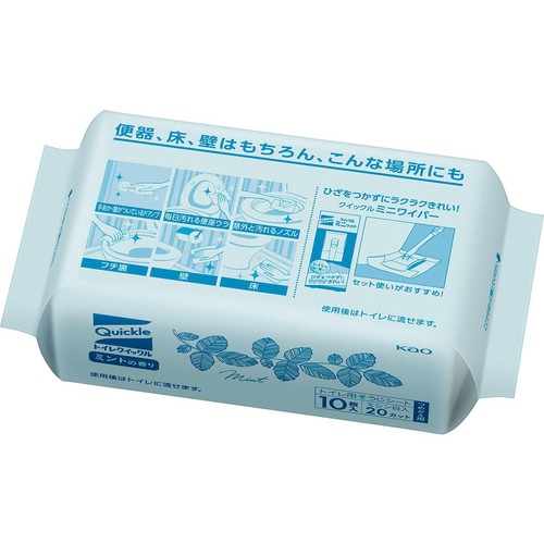 花王 トイレクイックル つめかえ用 ジャンボパック 20枚
