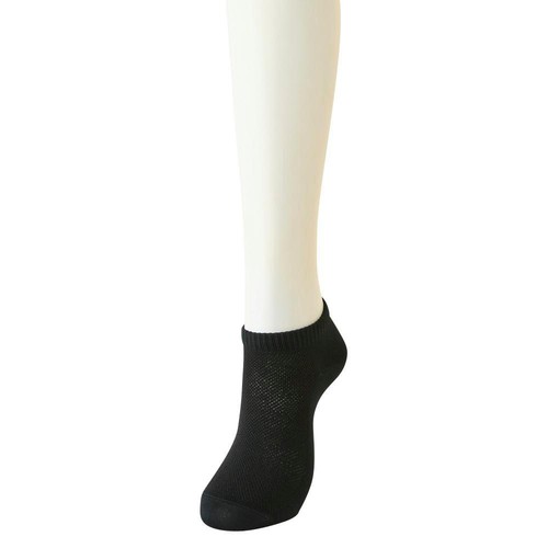 PEACE FIT(ピースフィット) COOL 吸汗速乾メッシュスニーカー 婦人 クロ 21-23cm トップバリュ