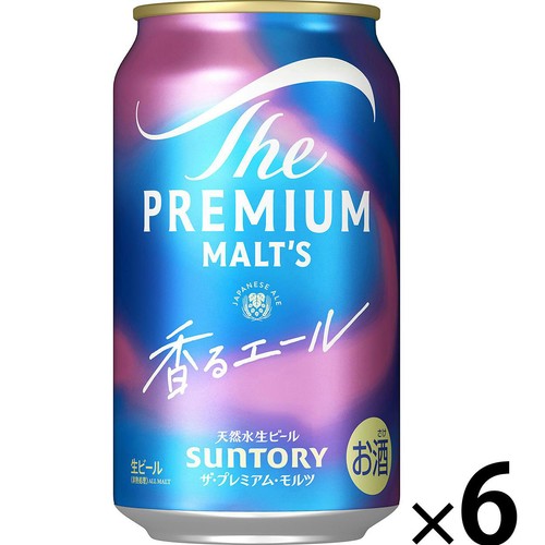 【6%】 サントリー ザ・プレミアム・モルツ ジャパニーズエール 香るエール 350ml x 6本