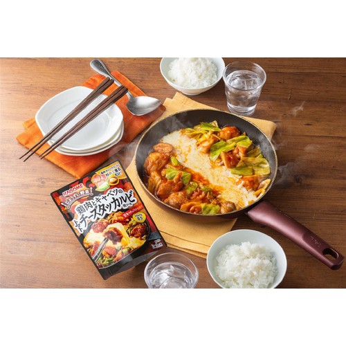 カゴメ 鶏肉とキャベツのトマトチーズタッカルビ用ソース 180g