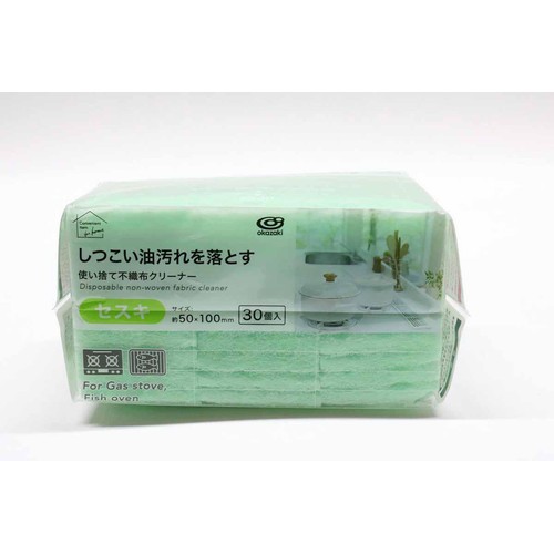 オカザキ 使い捨て不織布クリーナー セスキ 30個入