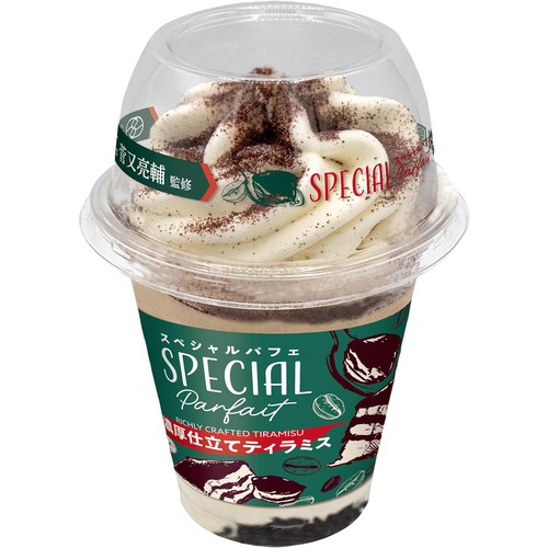 赤城乳業 スペシャルパフェ 濃厚仕立てティラミス 300ml