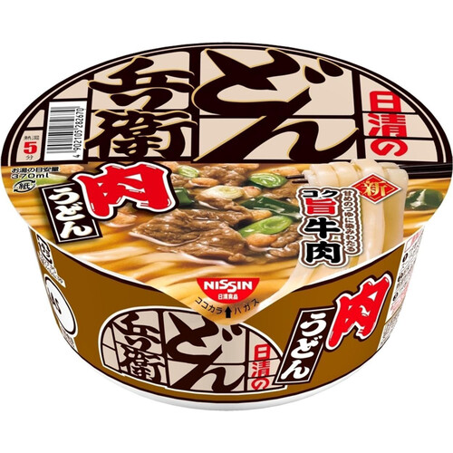 日清食品 日清のどん兵衛 肉うどん 86g