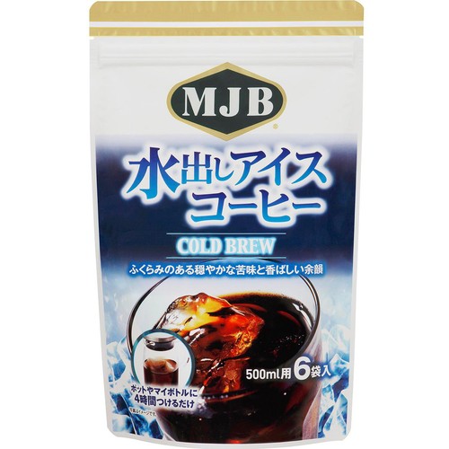 MJB 【粉】水出しアイスコーヒー 6袋入(108g)