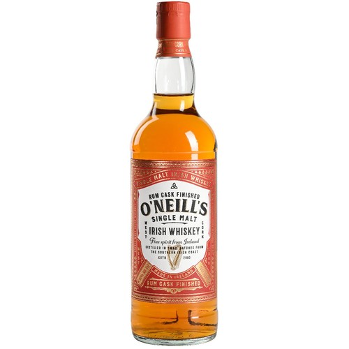 【40%/アイルランド産】 オニールズ シングルモルト ラムカスク フィニッシュ 700ml