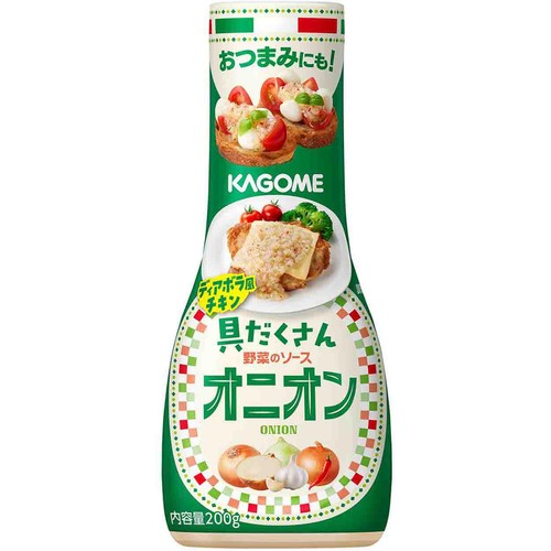 カゴメ 具だくさん野菜のソースオニオン 200g