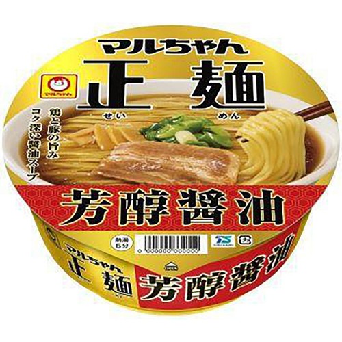 マルちゃん 正麺カップ 芳醇醤油 120g
