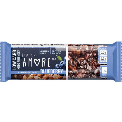 AMORE 有機ナッツバー(ブルーベリー) 40g