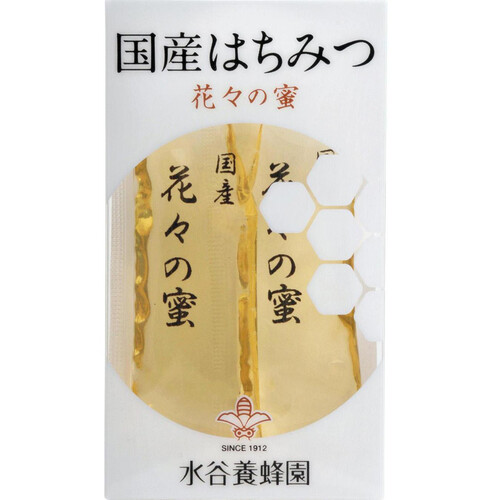 水谷養蜂園 国産はちみつスティックタイプ 10g x 6本入 Green Beans