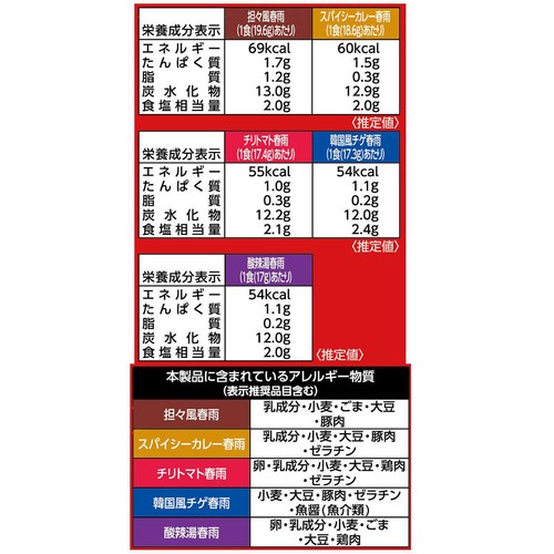 ひかり味噌 選べるスープ春雨スパイシーHOT 10食入