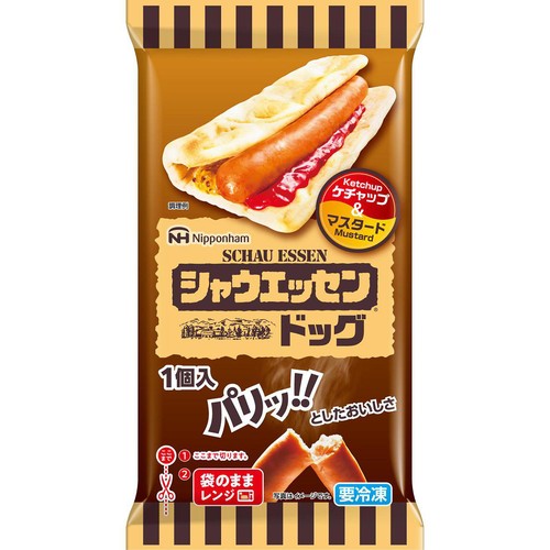 日本ハム シャウエッセンドッグ【冷凍】 1個入(63g)