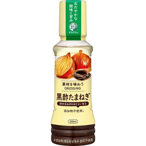 ブルドックソース 黒酢たまねぎドレッシング 200ml