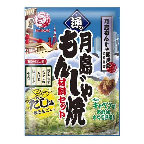 ブルドック 通の月島もんじゃ焼だし味 60g