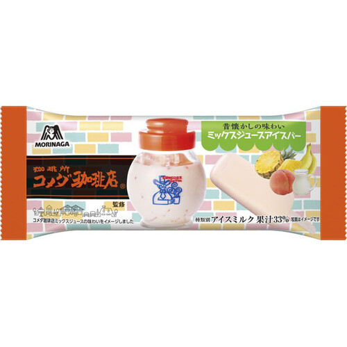 森永製菓 コメダ珈琲店ミックスジュースアイスバー 80ml