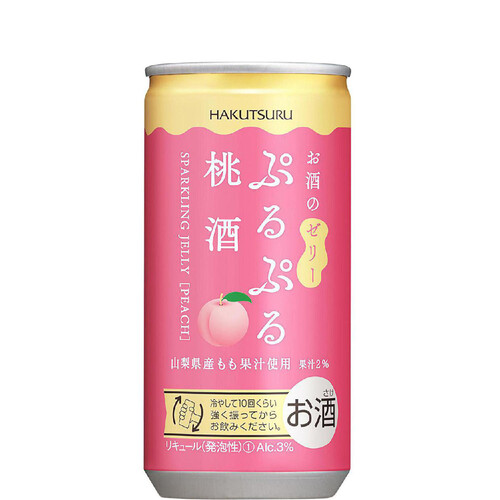 白鶴 ぷるぷる桃酒 190ml