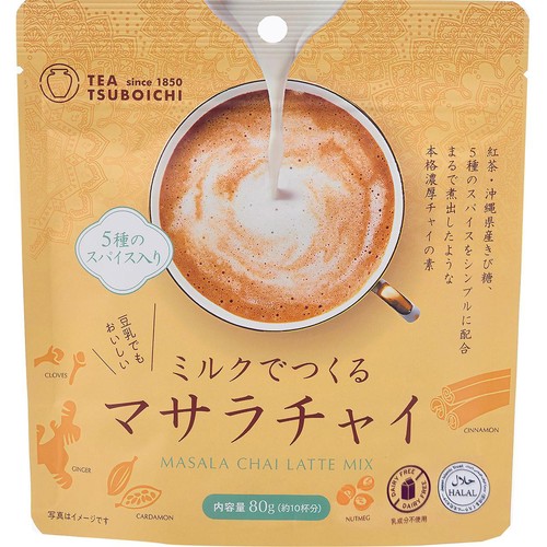 つぼ市製茶本舗 ミルクでつくるマサラチャイ 80g