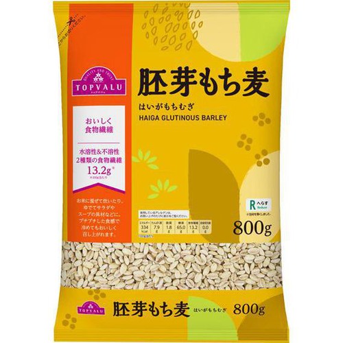 胚芽もち麦 800g トップバリュ Green Beans | グリーンビーンズ by AEON