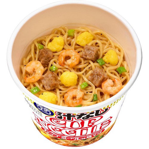 日清食品 完全メシ 汁なしカップヌードル味 焼きそば 111g