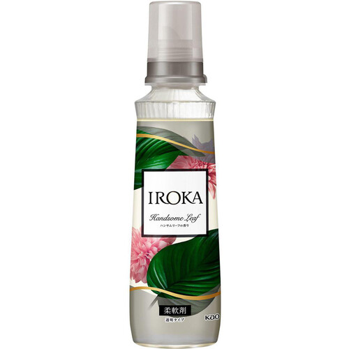 花王 IROKA 柔軟剤 ハンサムリーフ 本体  540ml