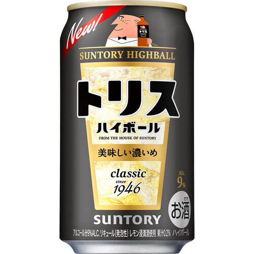 サントリー トリス ハイボール缶 濃いめ 350ml