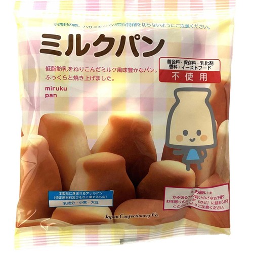 ジェーシーシー ミルクパン 65g