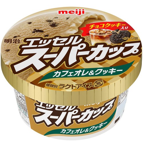 明治 エッセルスーパーカップカフェオレ&クッキー 200ml