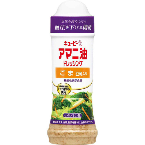 キユーピー アマニ油ドレッシング ごま 豆乳入り 210ml Green Beans