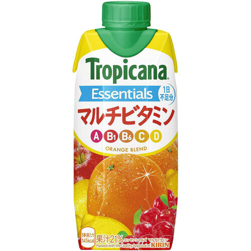 キリン トロピカーナ エッセンシャルズ マルチビタミン 330ml