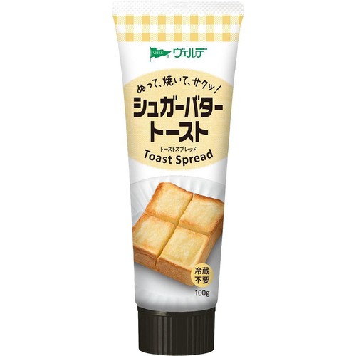 アヲハタ ヴェルデ シュガーバタートーストスプレッド 100g