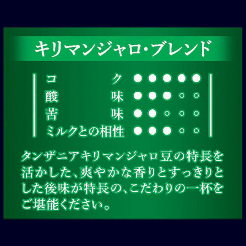 AGF ちょっと贅沢な珈琲店 レギュラーコーヒー キリマンジャロ・ブレンド 240g